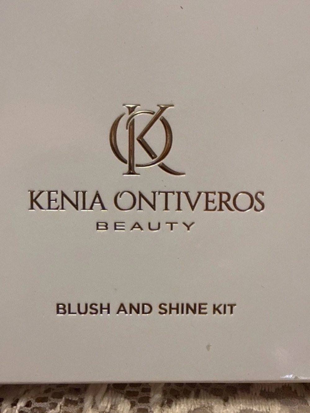 Kenia Ontiveros Beauty Blush and Shine Kit - Neutral Pink Glow